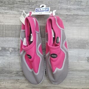 Air Balance Women's Athletic Pink and Gray Water Shoes